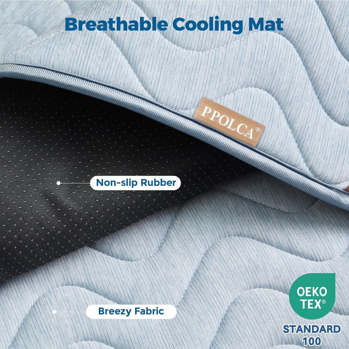 Waterproof Cooling Mat for Large Dogs 28x41 - Blue / 28x41 - image 3