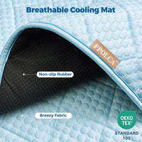 Waterproof Cooling Mat for Large Dogs 28x41 - Light Blue / 21x29 - image 2
