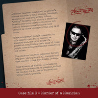Cryptic Killers Bundle #1 murder mystery game with three cold case files - view 4