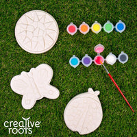 Creative Roots Paint Your Own Stepping Stone Kit - Pack of 3 - image 3