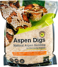 Galápagos Aspen Digs Shavings Bedding, 8-Quart, Natural – Daily Care for Reptiles And Amphibians