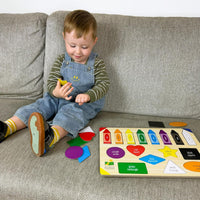 The Learning Journey: Lift & Learn Puzzle Colors & Shapes - image 3