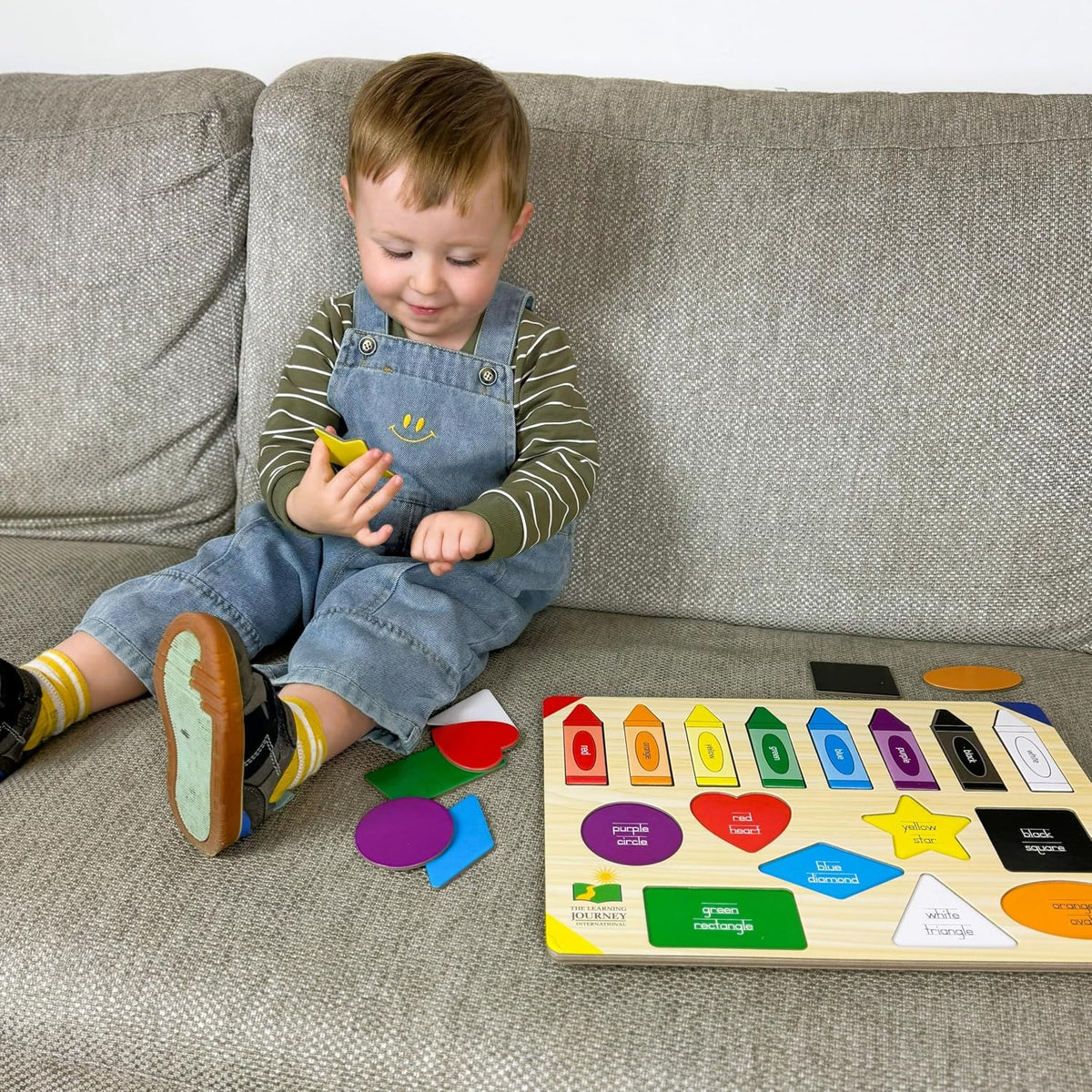 The Learning Journey: Lift & Learn Puzzle Colors & Shapes - image 3