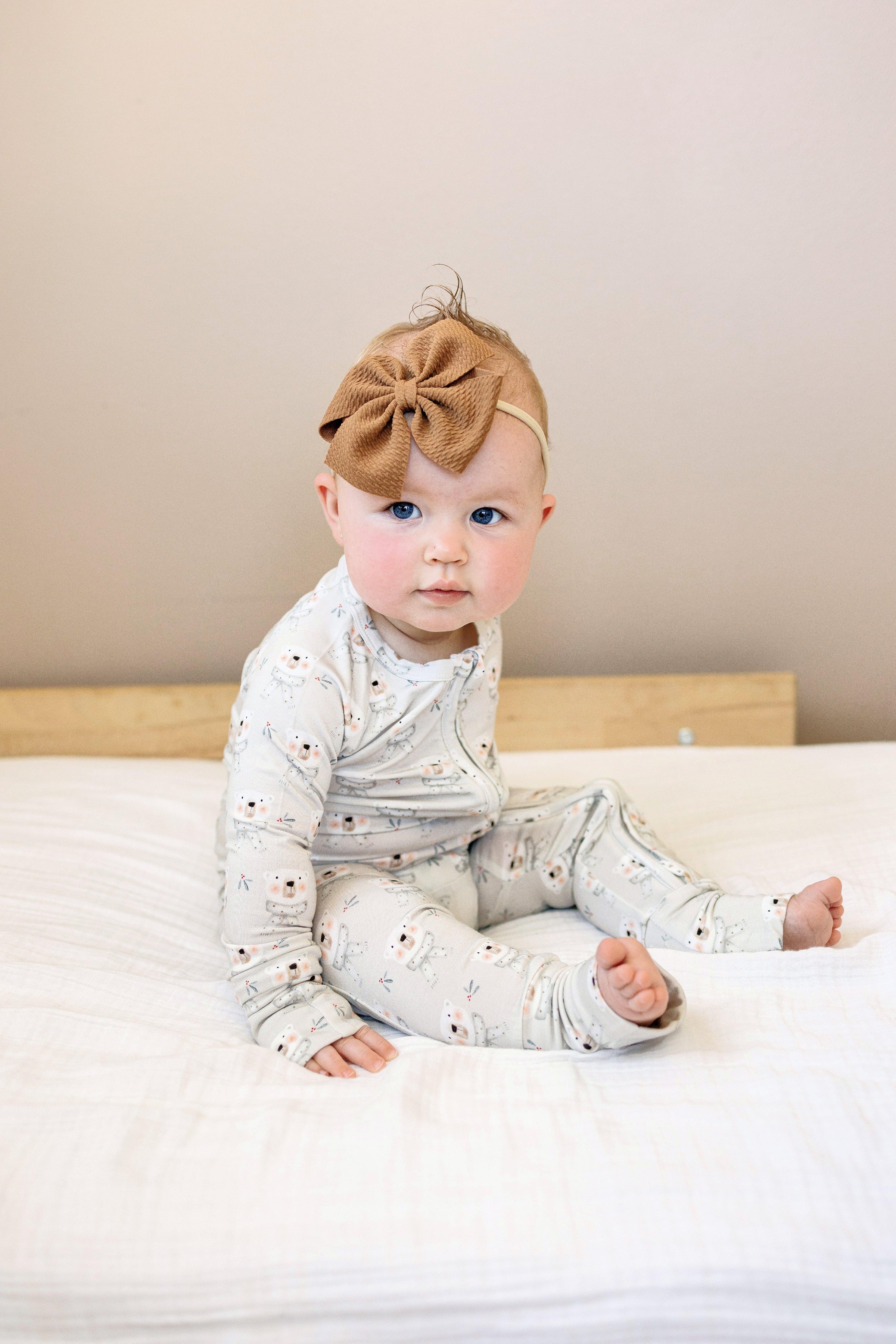 Polar Bear Zippy Romper - BIG FRENCHIES