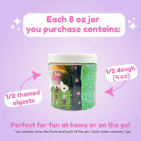Special Edition Jar: Fairy Garden Playdough Sensory Toy Kit - BIG FRENCHIES