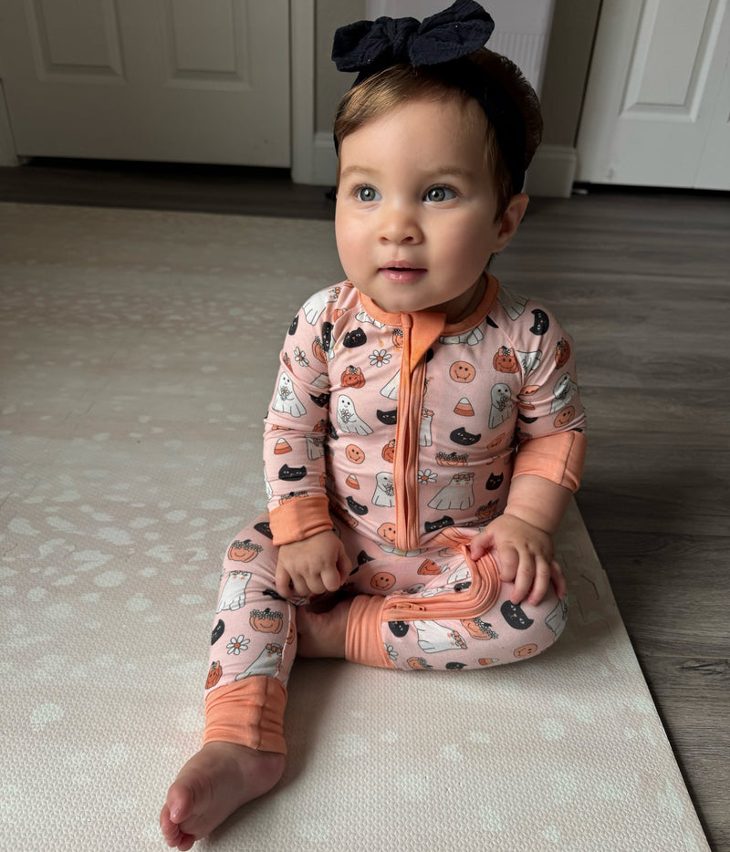 Blossom & Boo (Convertible Zip Footies) - BIG FRENCHIES