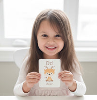 Animal Alphabet Flashcards – A to Z Learning Cards for Toddlers and Preschoolers