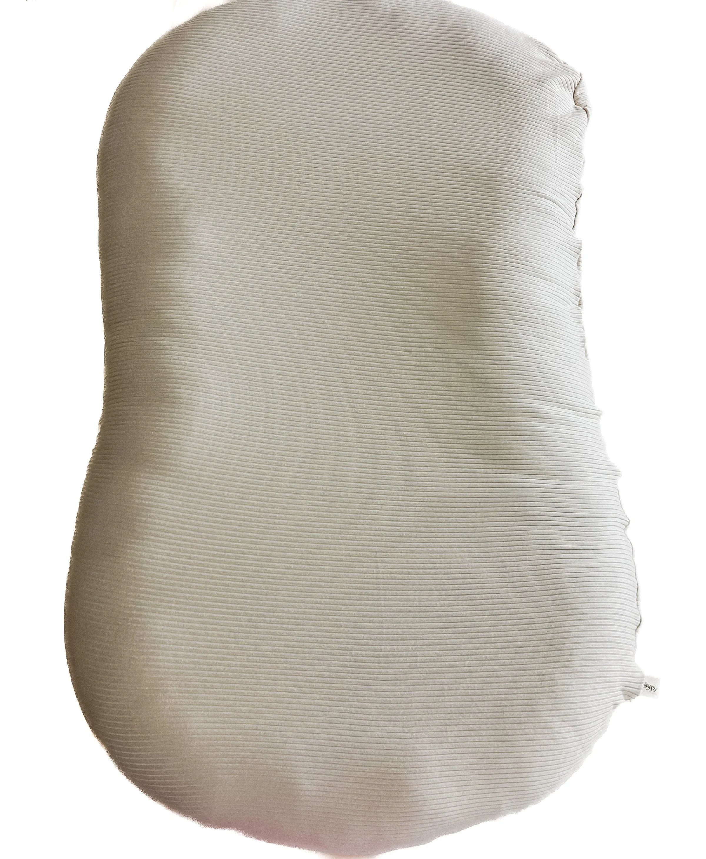 Oat Ribbed Baby Lounger Cover - BIG FRENCHIES