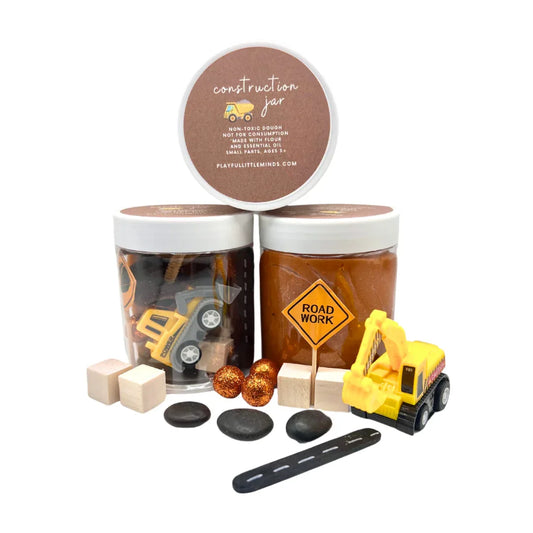 Construction Site Playdough Sensory Toy Kit - BIG FRENCHIES