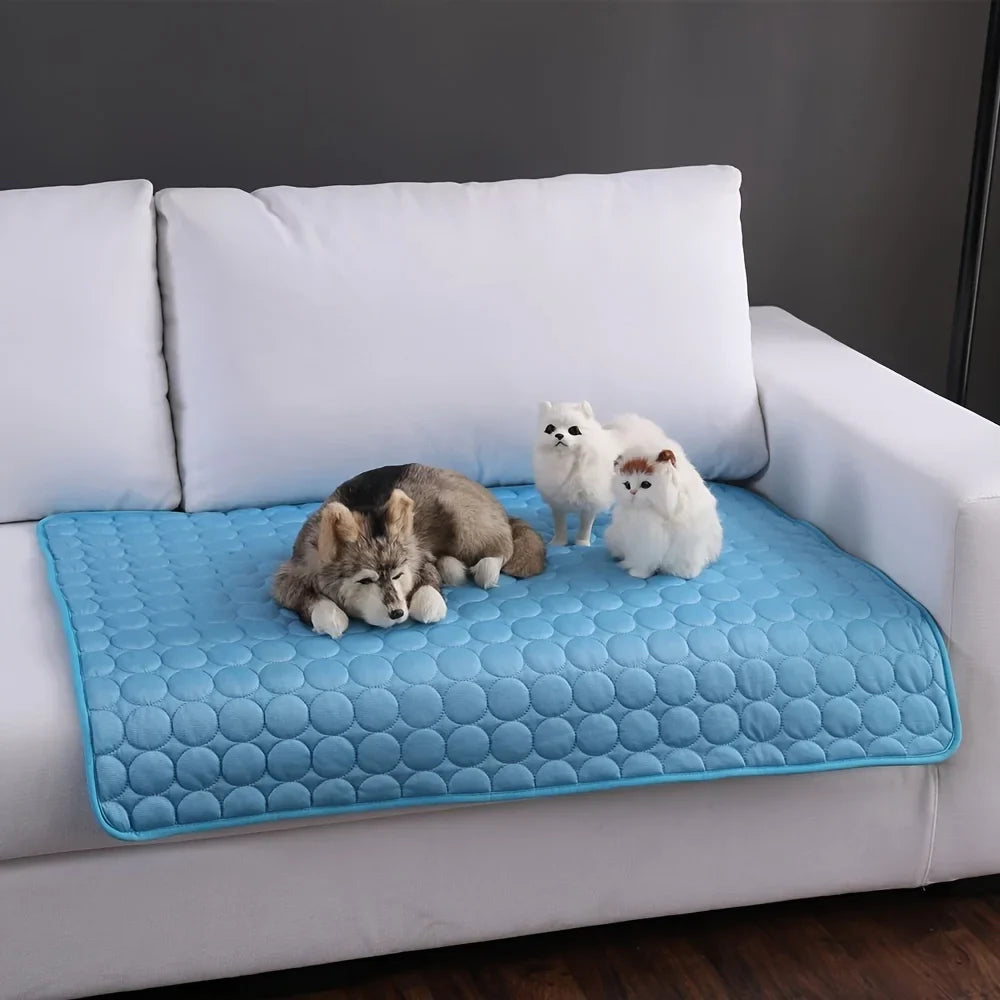 Cooling Mat for Dogs – Large Dog Cooling Bed for Summer Relief - BIG FRENCHIES