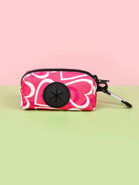Cute Valentine’s Day Pet Poop Bag Holder – Clip-On Dispenser for Dog Leash (Bags Not Included) - BIG FRENCHIES