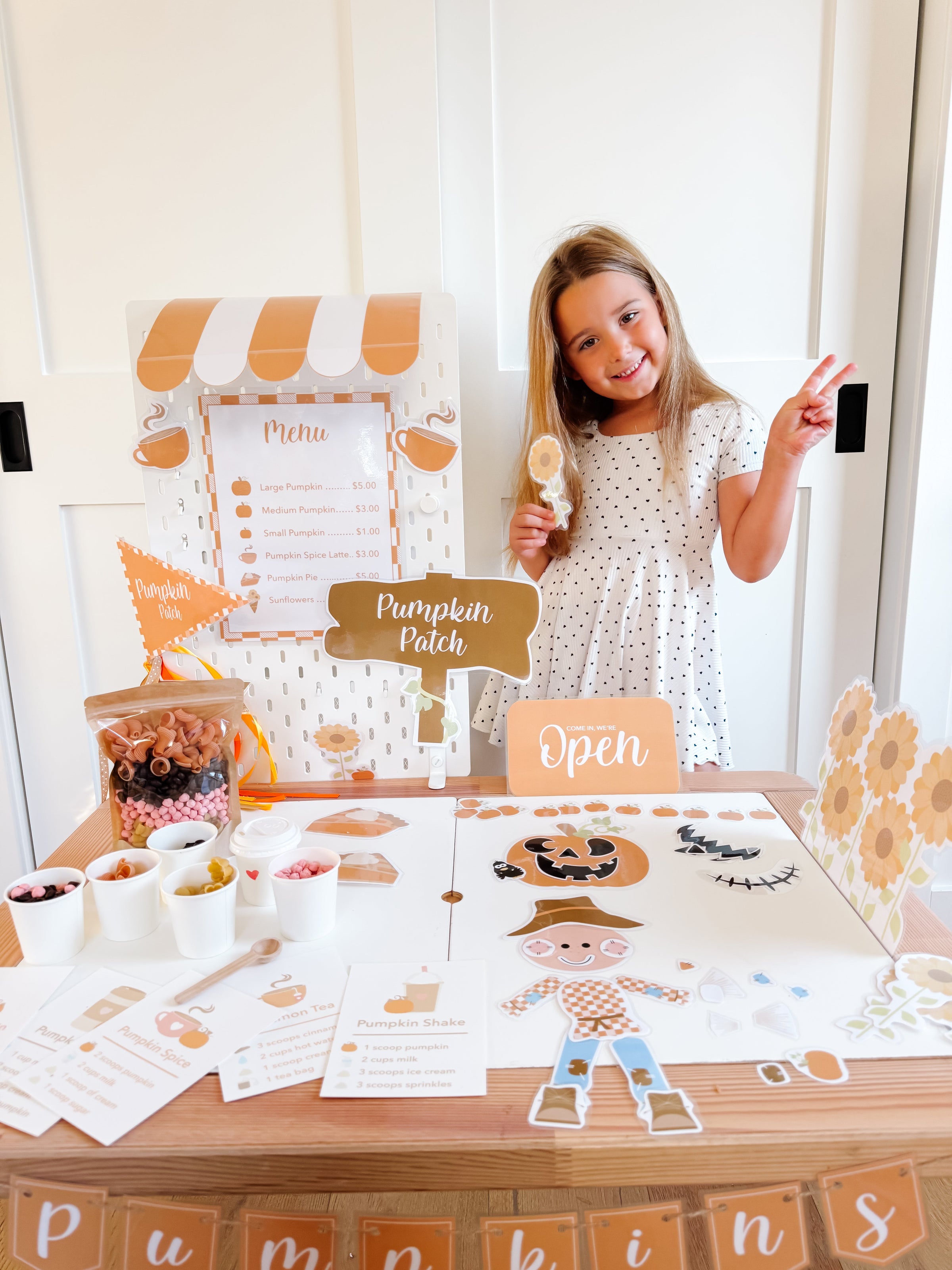 Pumpkin Patch Printable Dramatic Play