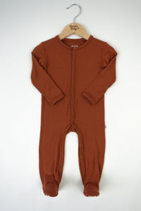 Pecan | Snap Footie - BIG FRENCHIES