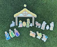 Quiet Nativity Set (a Christmas bath toy!) - BIG FRENCHIES
