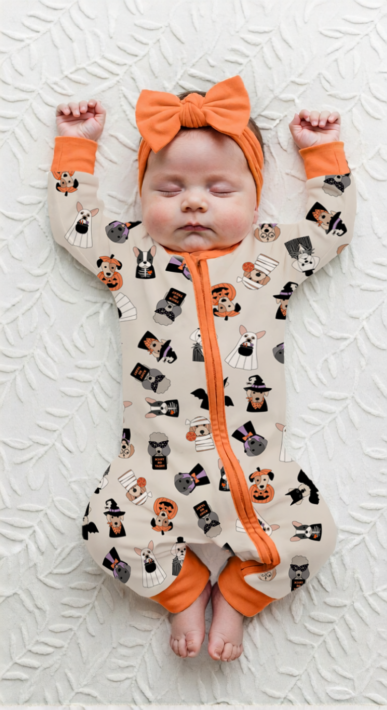 Bark & Treat (Convertible Zip Footies) - BIG FRENCHIES