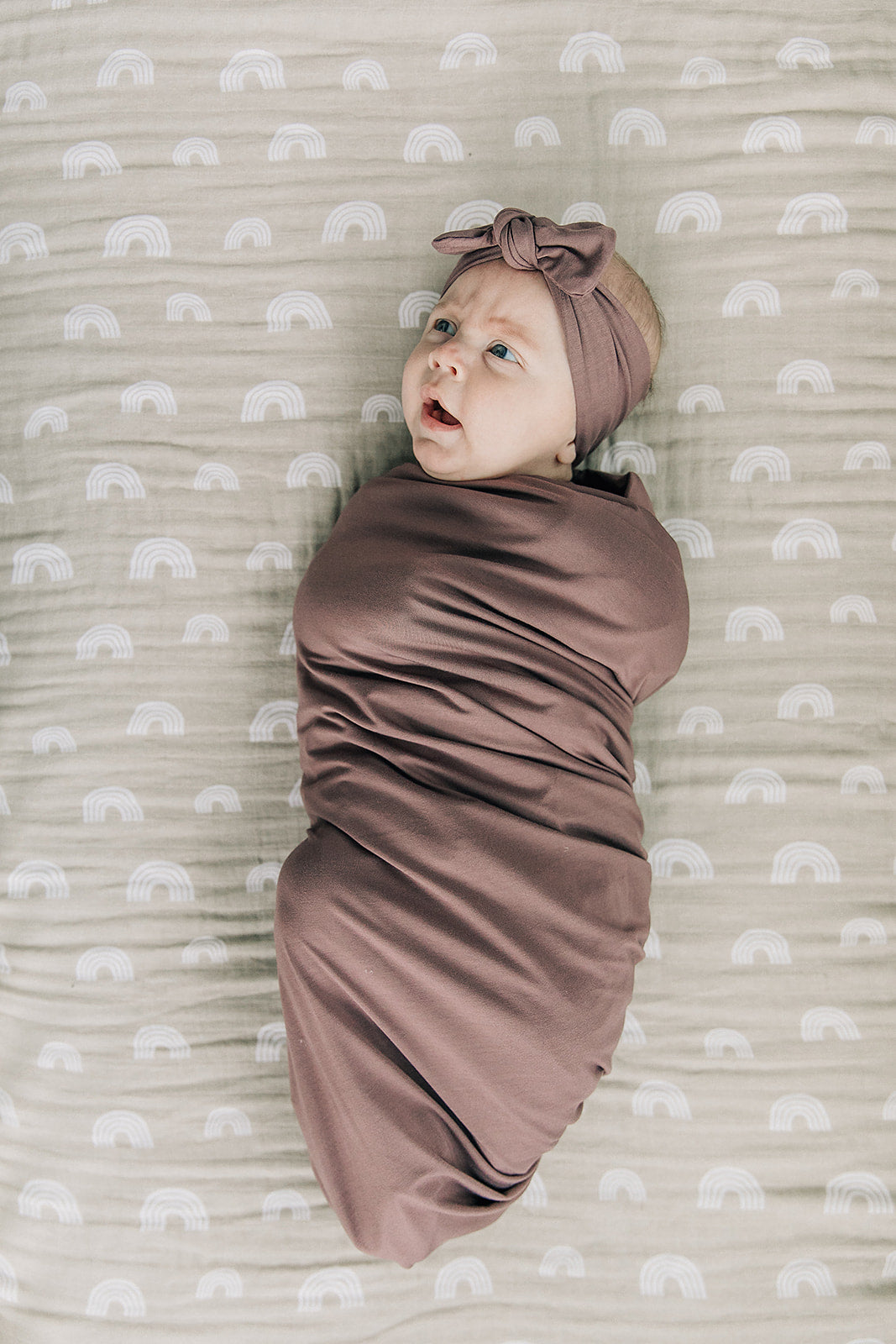 Plum Bamboo Head Wrap - BIG FRENCHIES