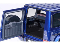 2019 Mercedes-Benz AMG G63 Brilliant Blue Metallic 1/18 Model Car by Autoart