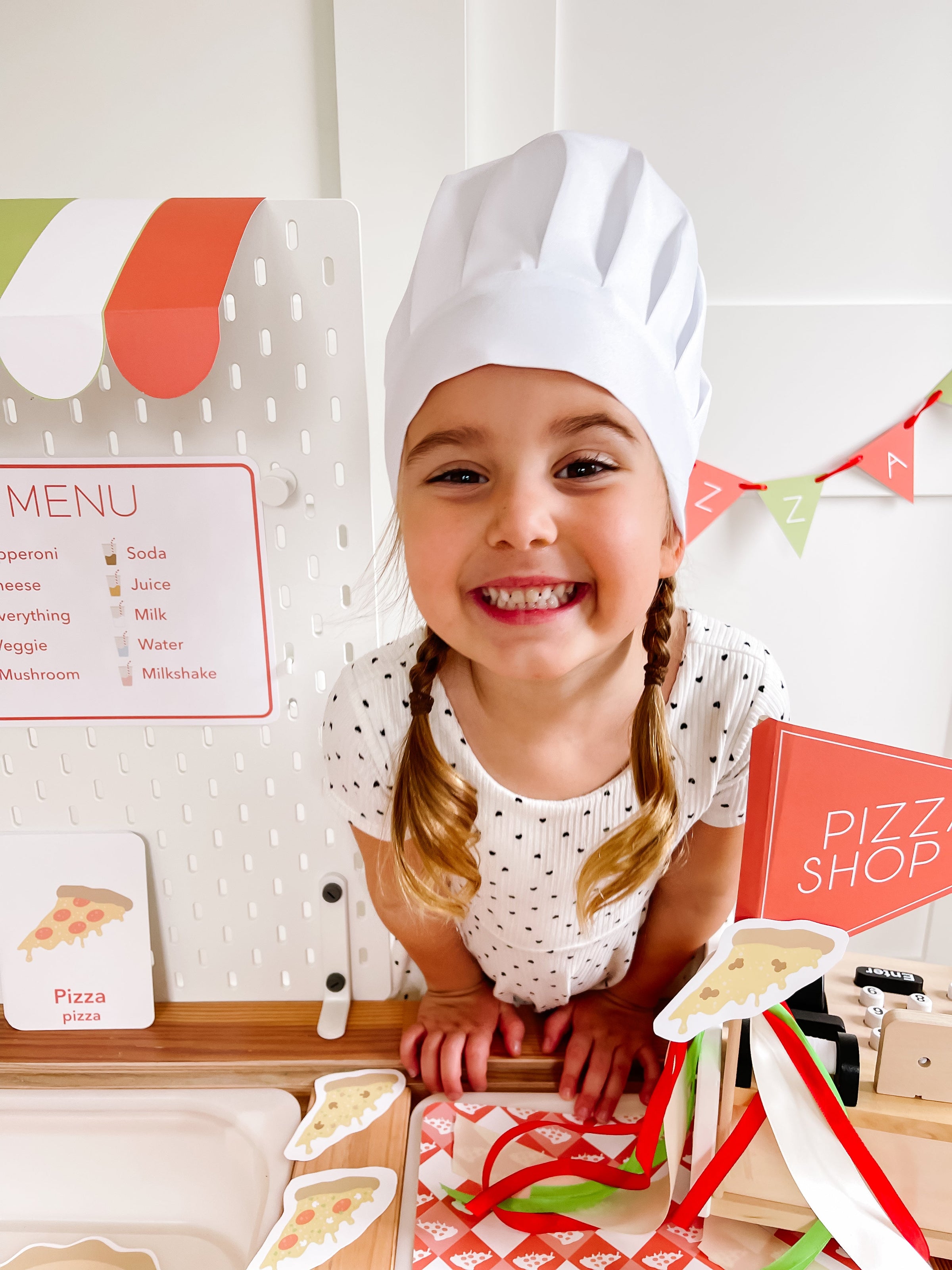 Pizza Shop Printable Dramatic Play Kit