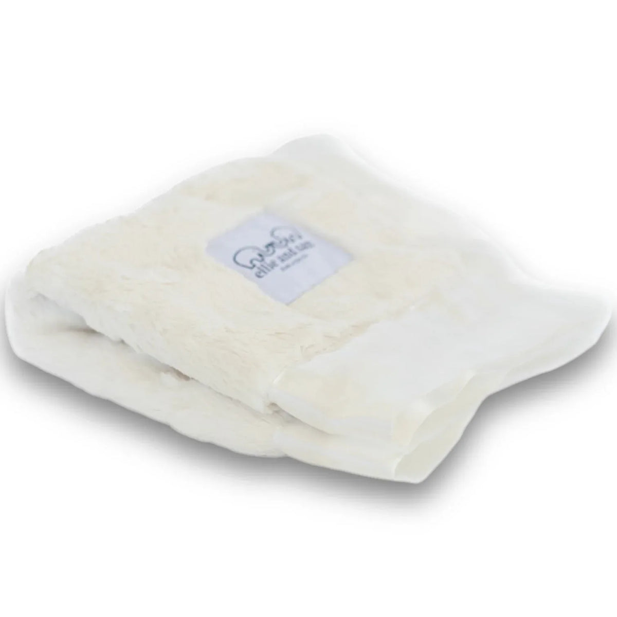Luxury Satin Border Lovey - Ivory - BIG FRENCHIES