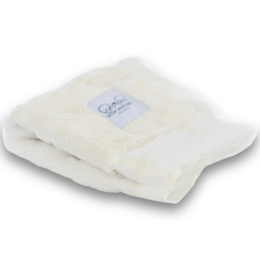 Luxury Satin Border Lovey - Ivory - BIG FRENCHIES
