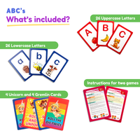 ABC: Learn Uppercase & Lowercase Letters Card Pack