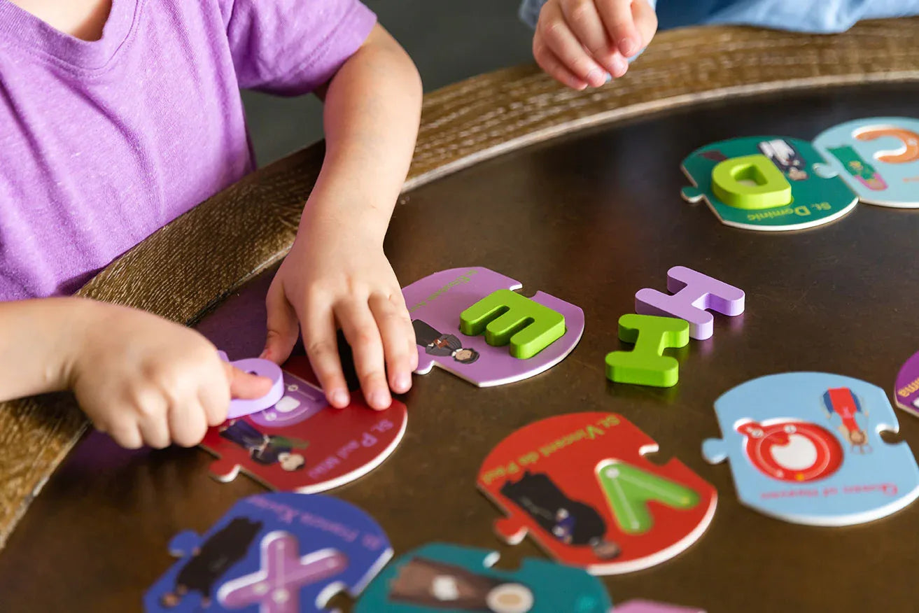 Pray and Play ABC Puzzle - BIG FRENCHIES