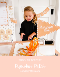 Pumpkin Patch Printable Dramatic Play