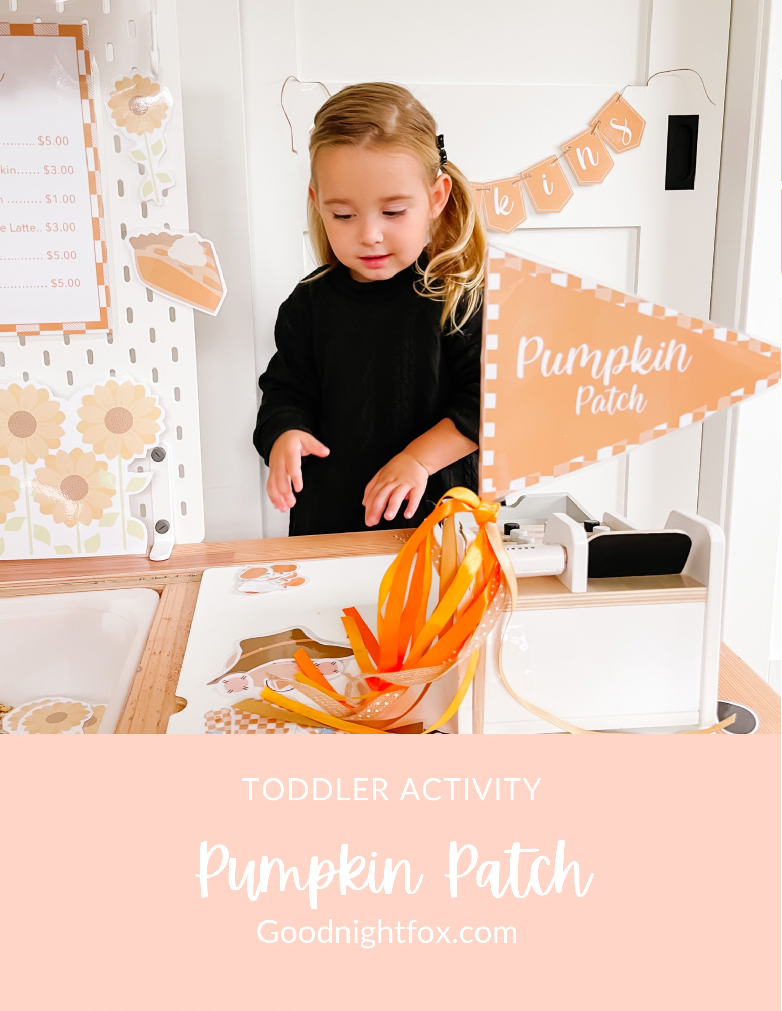 Pumpkin Patch Printable Dramatic Play