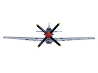 North American P-51D Mustang Fighter Aircraft "Captain Donald Emerson 336th Fighter Squadron 4th Fighter Group 8th AF Debden England" (1944) United States Army Air Forces "Oxford Aviation" Series 1/72 Diecast Model Airplane by Oxford Diecast