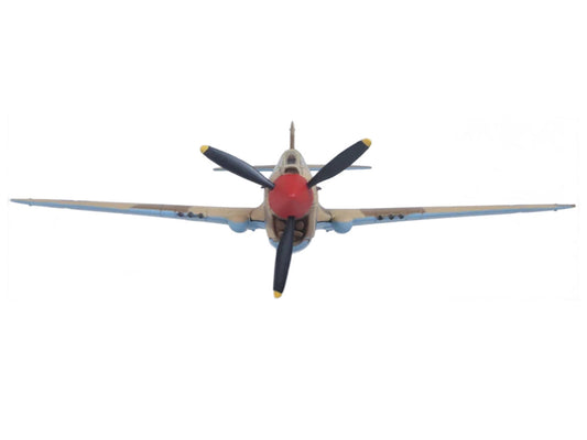 Curtiss Warhawk P-40E Fighter Aircraft "Miss Memphis 85th Fighter Squadron 79th Fighter Group North Africa" (1943) United States Army Air Forces "Oxford Aviation" Series 1/72 Diecast Model Airplane by Oxford Diecast