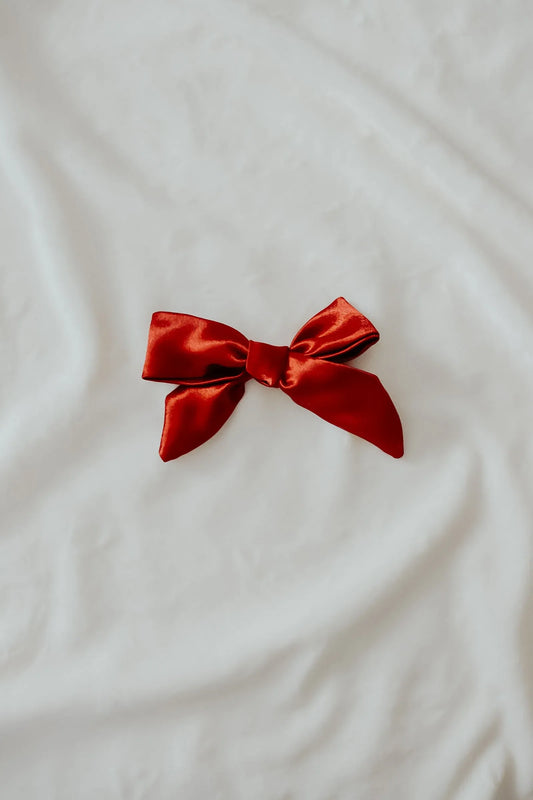 Berry Bow Clips - BIG FRENCHIES