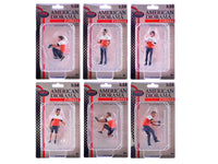 "Race Crew" 6 piece Figure Set for 1/18 scale models by American Diorama