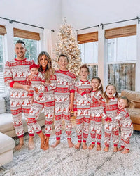 Christmas Pajamas Fall Family Set - # BOAA13710002
