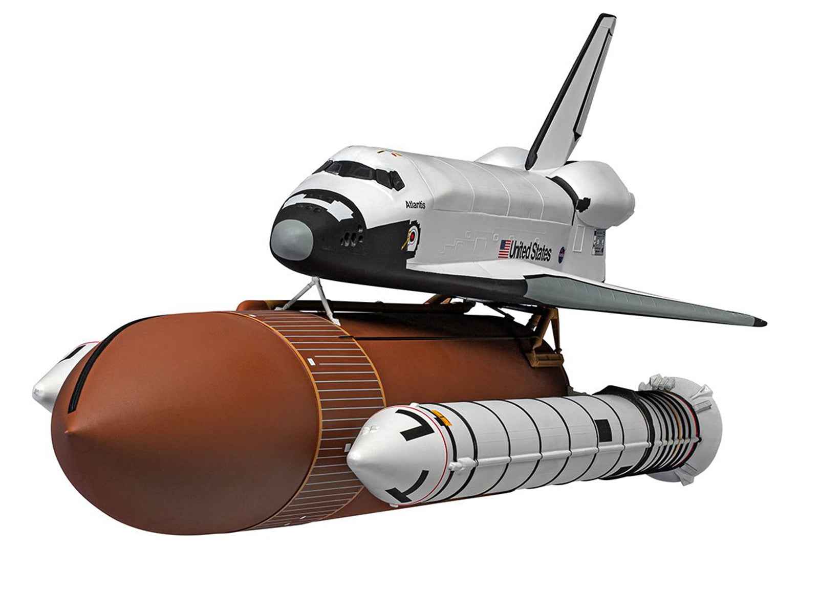 Level 3 Model Kit NASA Discovery Space Shuttle Gift Set 1/144 Plastic Model Kit by Airfix