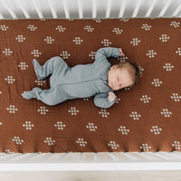 Chestnut Textiles Muslin Crib Sheet - BIG FRENCHIES