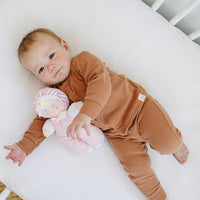 My First Baby Doll - Eden Collection - Pink Terry - BIG FRENCHIES
