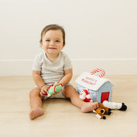 My First Christmas Santa's Workshop Playset with 4 ct Sensory Toys - BIG FRENCHIES