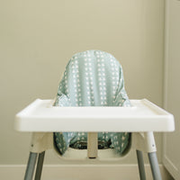 Sage Geo Triangle IKEA Antilop Cushion Cover