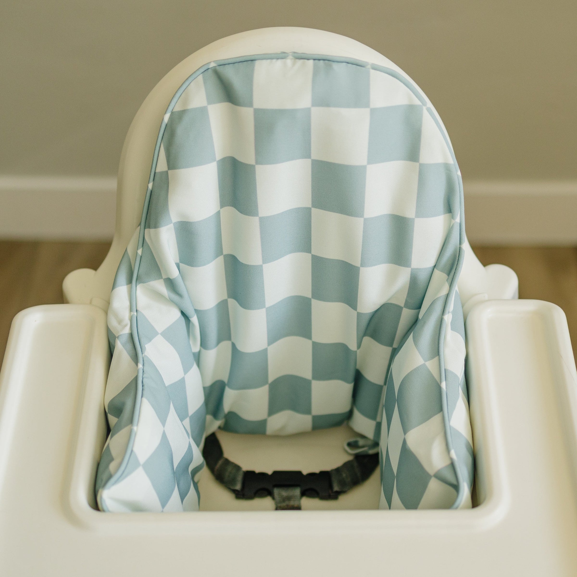 Sage Checker IKEA Antilop Cushion Cover