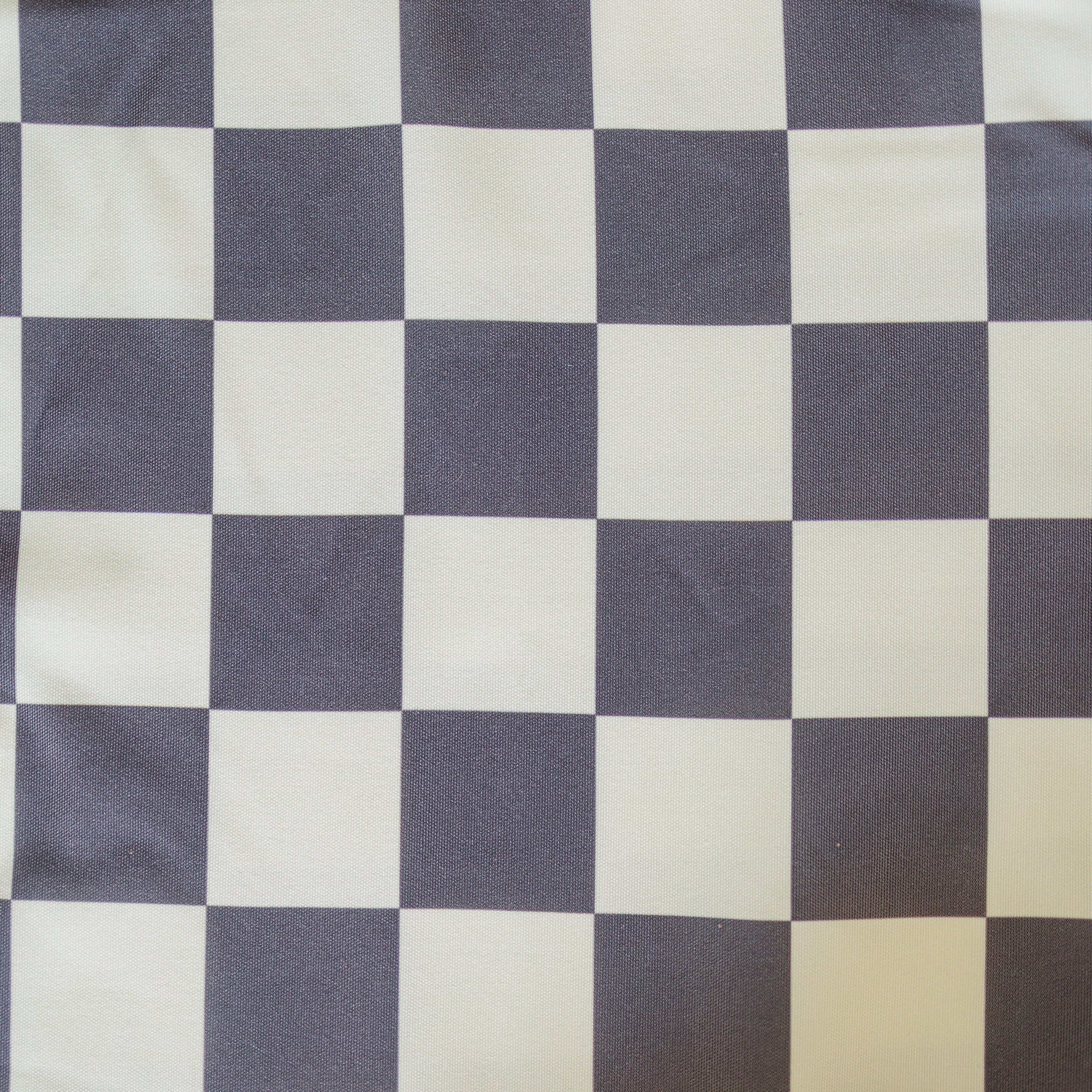 Black Checker IKEA Antilop Cushion Cover