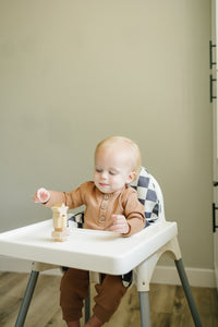 Black Checker IKEA Antilop Cushion Cover