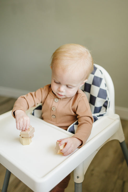 Black Checker IKEA Antilop Cushion Cover