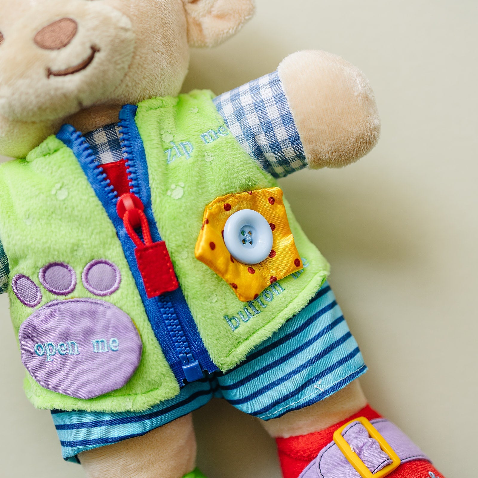 Learn to Dress Bear Doll - BIG FRENCHIES