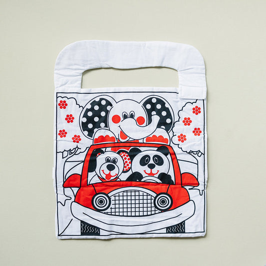 Baby Car Activity Center Toy in High Contrast Colors - BIG FRENCHIES
