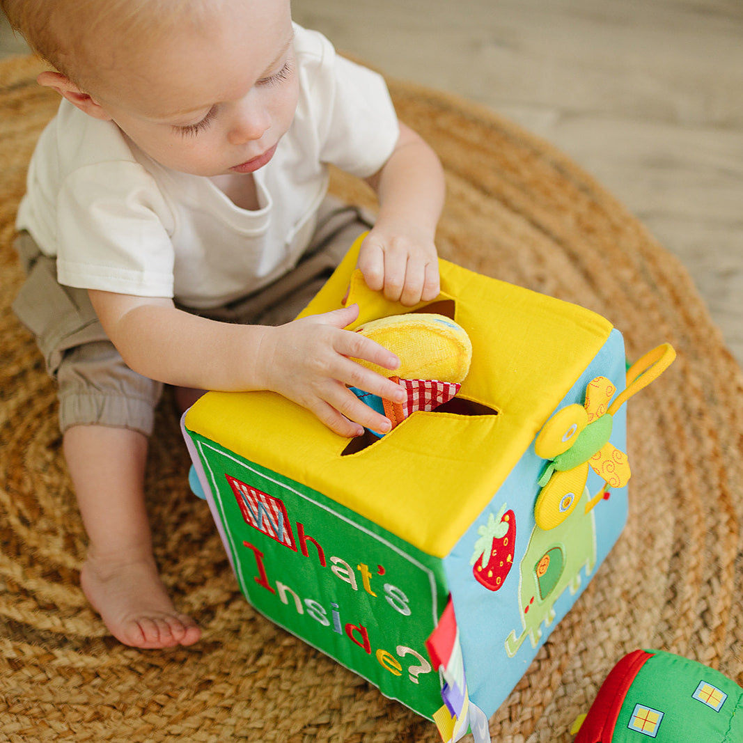 Baby Surprise Box What's Inside Box with Colorful Sensory Baby Toys - BIG FRENCHIES