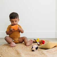 My First Thanksgiving Toy with Plush Gobble Turkey, Teddy Bear, Little Pumpkin Pie - BIG FRENCHIES
