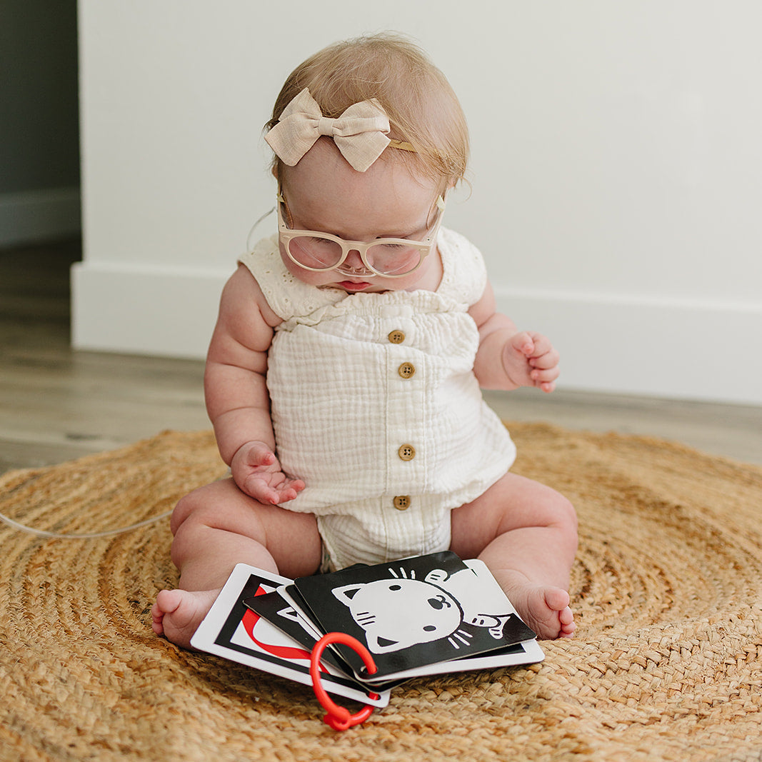 The Original, High Contrast (Black, White, Red) Flashcards for Baby - BIG FRENCHIES