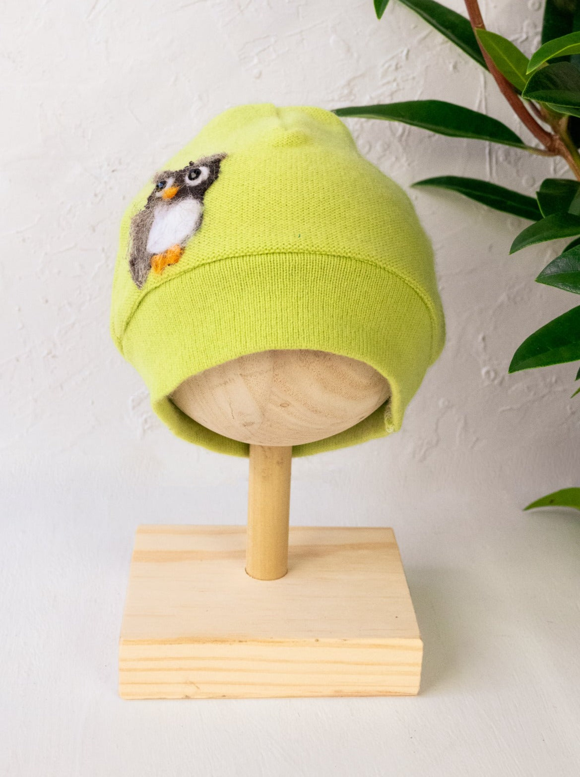 Owl Cashmere Hat - Baby - BIG FRENCHIES