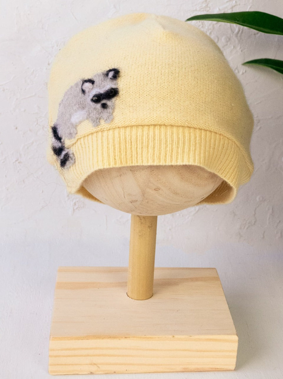 Raccoon Cashmere Hat - Toddler - BIG FRENCHIES