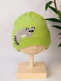 Raccoon Cashmere Hat - Child - BIG FRENCHIES